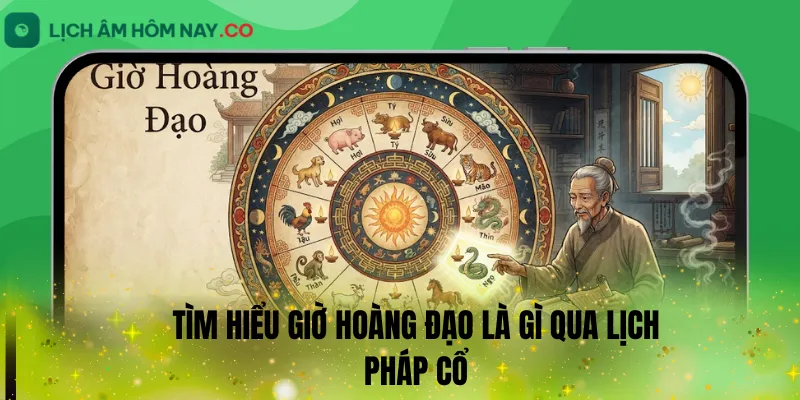 Tìm hiểu giờ hoàng đạo là gì qua lịch pháp cổ
