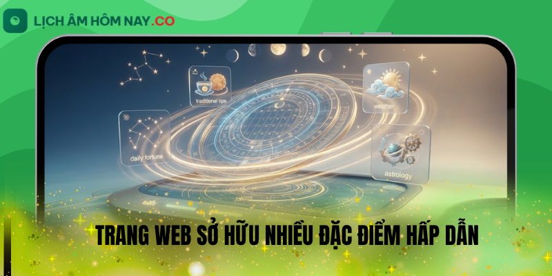 Trang web sở hữu nhiều đặc điểm hấp dẫn